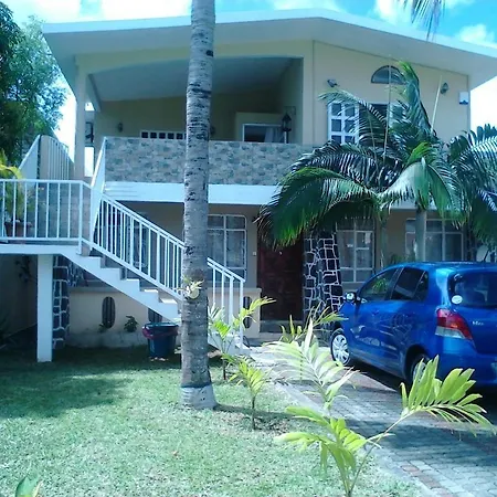 Jolie Villa Santa avec piscine privée Pointe aux Piments Habitación foto